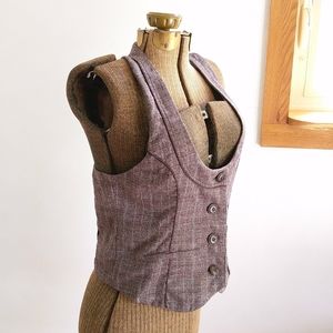 Tweed Suit Vest